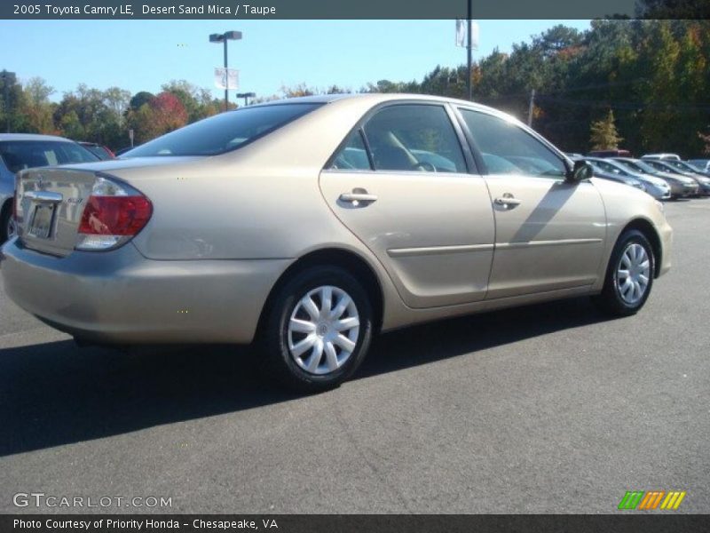 Desert Sand Mica / Taupe 2005 Toyota Camry LE