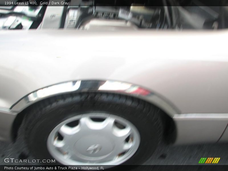 Gold / Dark Gray 1994 Lexus LS 400