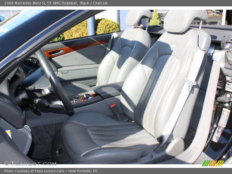  2006 SL 55 AMG Roadster Charcoal Interior