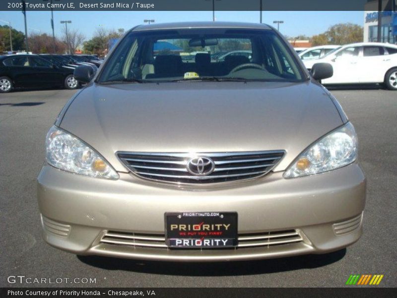 Desert Sand Mica / Taupe 2005 Toyota Camry LE