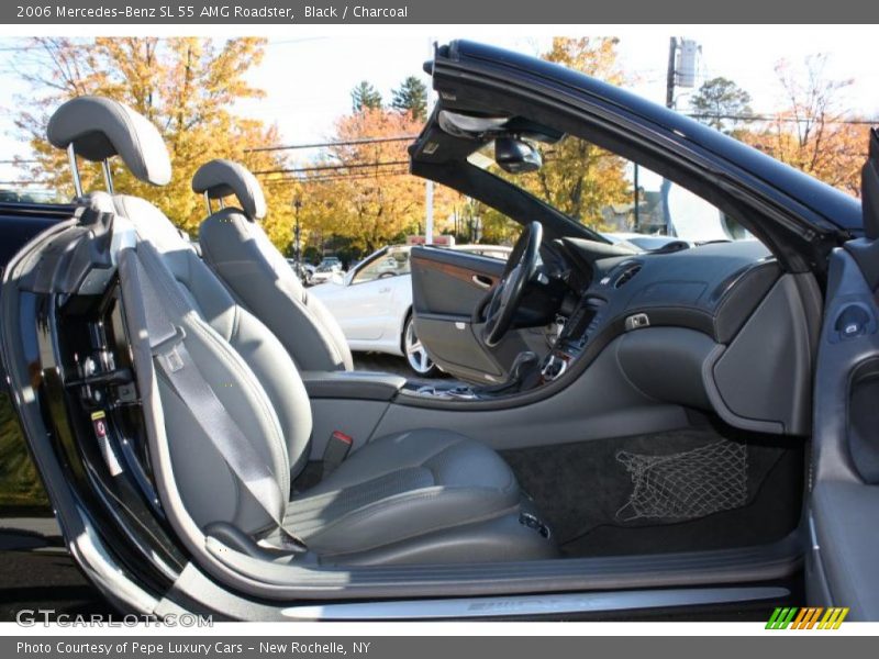 Black / Charcoal 2006 Mercedes-Benz SL 55 AMG Roadster