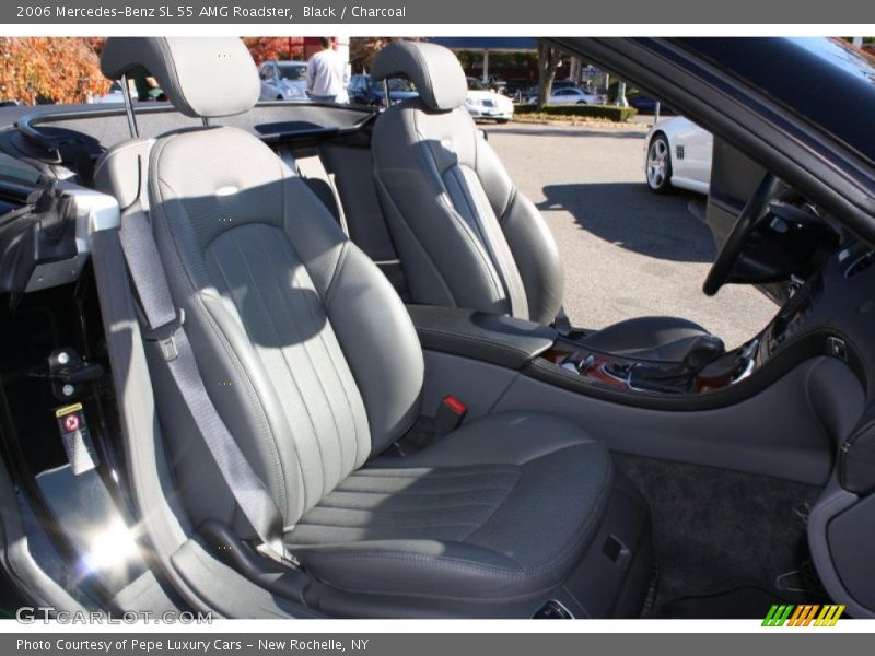 Black / Charcoal 2006 Mercedes-Benz SL 55 AMG Roadster