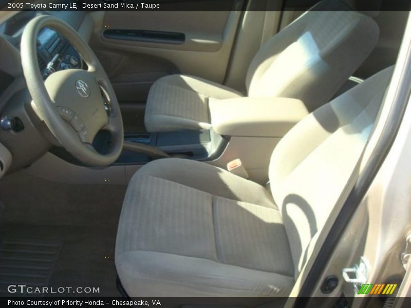 Desert Sand Mica / Taupe 2005 Toyota Camry LE