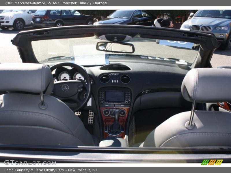 Black / Charcoal 2006 Mercedes-Benz SL 55 AMG Roadster