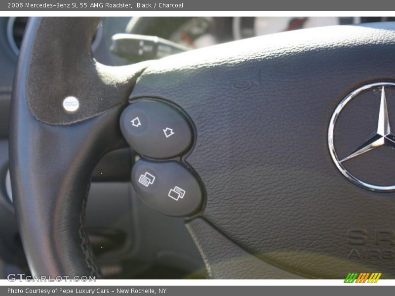 Black / Charcoal 2006 Mercedes-Benz SL 55 AMG Roadster