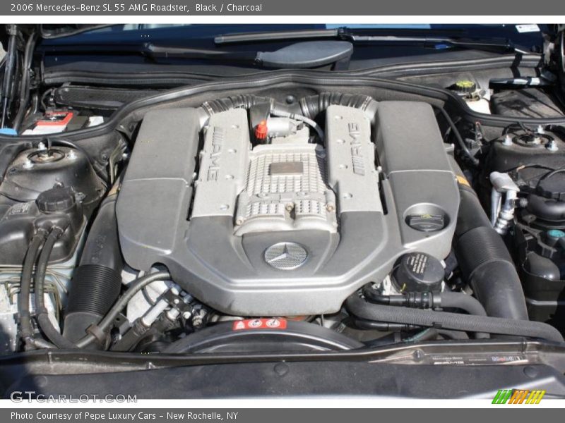  2006 SL 55 AMG Roadster Engine - 5.4 Liter AMG Supercharged SOHC 24-Valve V8