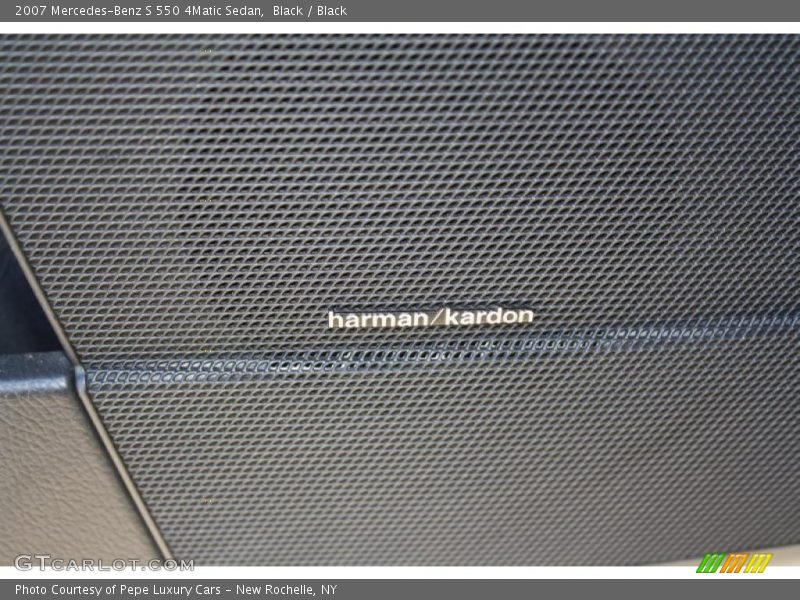Black / Black 2007 Mercedes-Benz S 550 4Matic Sedan