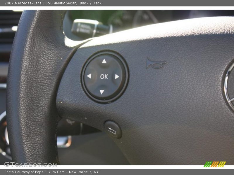 Black / Black 2007 Mercedes-Benz S 550 4Matic Sedan