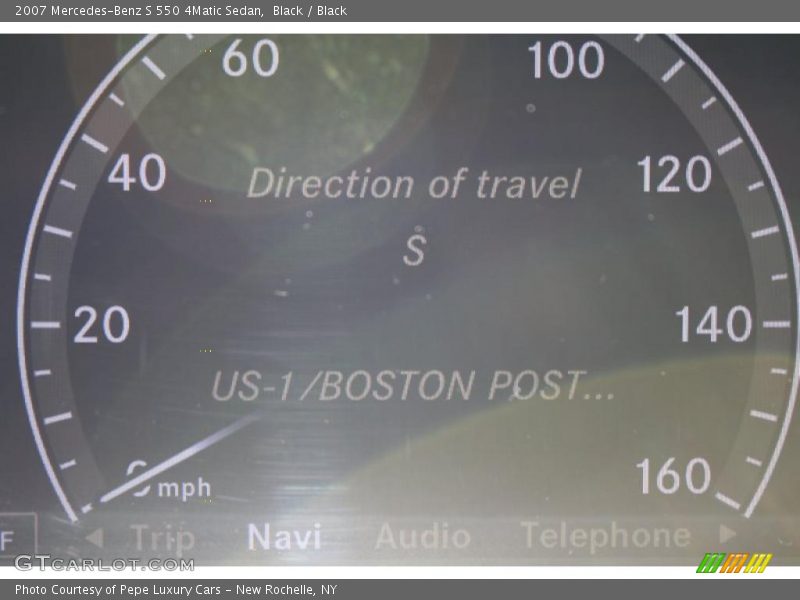 Black / Black 2007 Mercedes-Benz S 550 4Matic Sedan