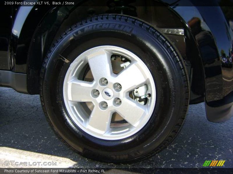Black / Stone 2009 Ford Escape XLT V6