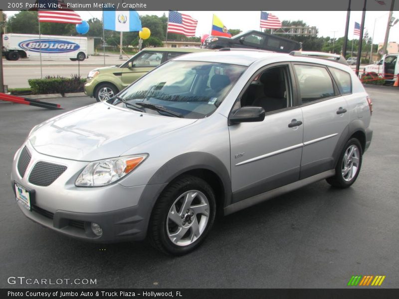 Platinum Metallic / Graphite 2005 Pontiac Vibe