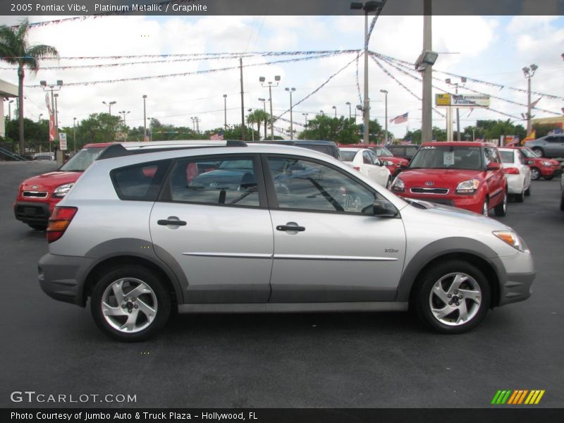 Platinum Metallic / Graphite 2005 Pontiac Vibe