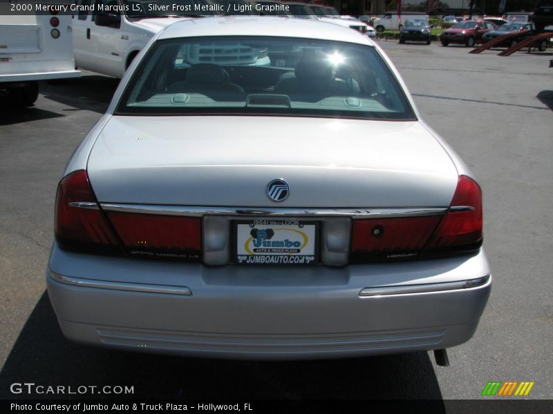 Silver Frost Metallic / Light Graphite 2000 Mercury Grand Marquis LS