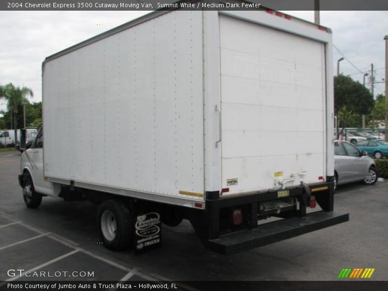 Summit White / Medium Dark Pewter 2004 Chevrolet Express 3500 Cutaway Moving Van