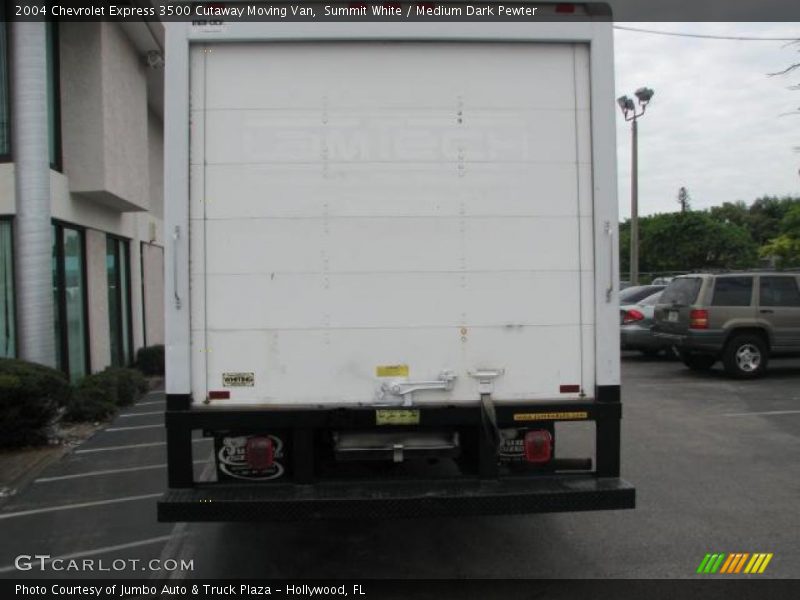 Summit White / Medium Dark Pewter 2004 Chevrolet Express 3500 Cutaway Moving Van