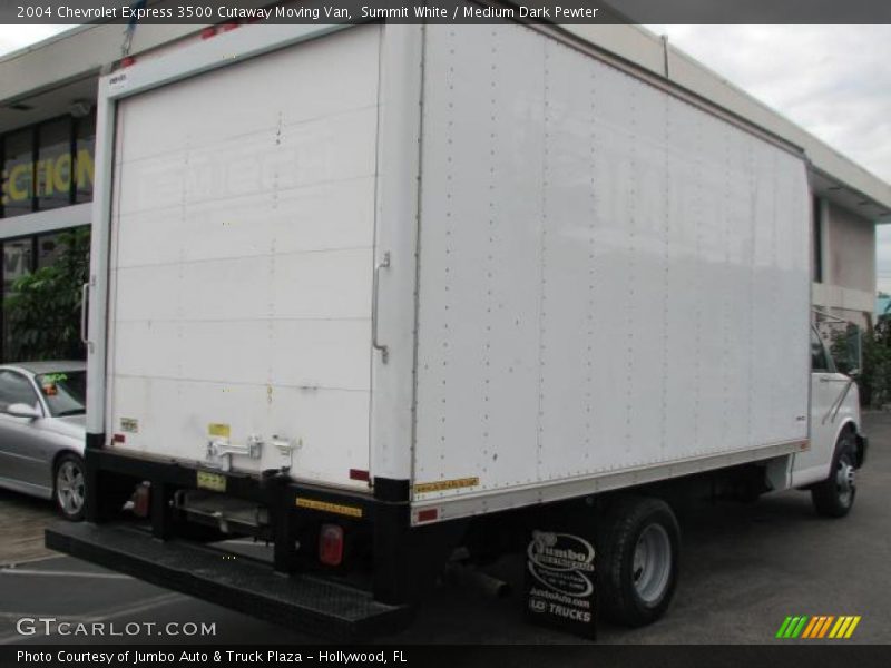 Summit White / Medium Dark Pewter 2004 Chevrolet Express 3500 Cutaway Moving Van