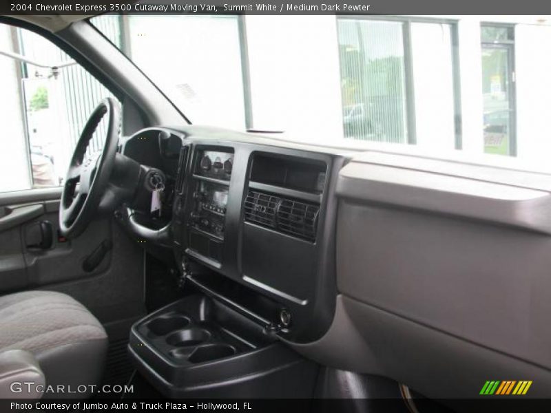 Summit White / Medium Dark Pewter 2004 Chevrolet Express 3500 Cutaway Moving Van