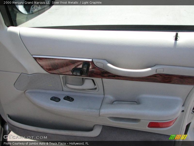 Silver Frost Metallic / Light Graphite 2000 Mercury Grand Marquis LS