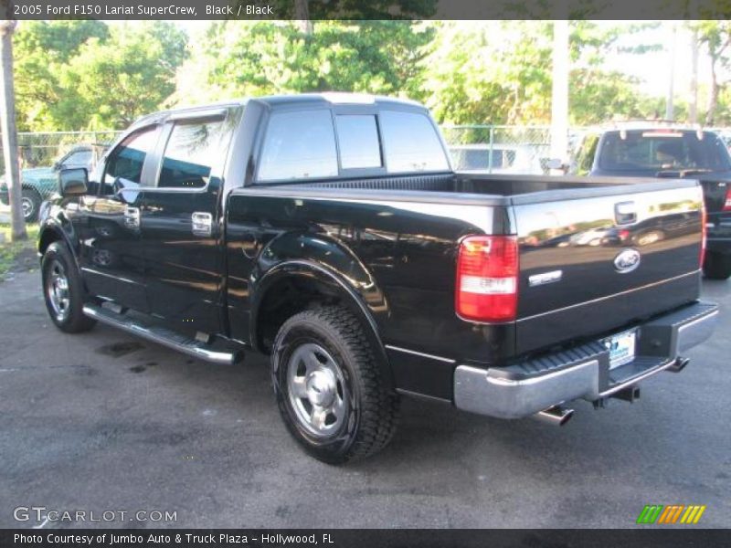 Black / Black 2005 Ford F150 Lariat SuperCrew