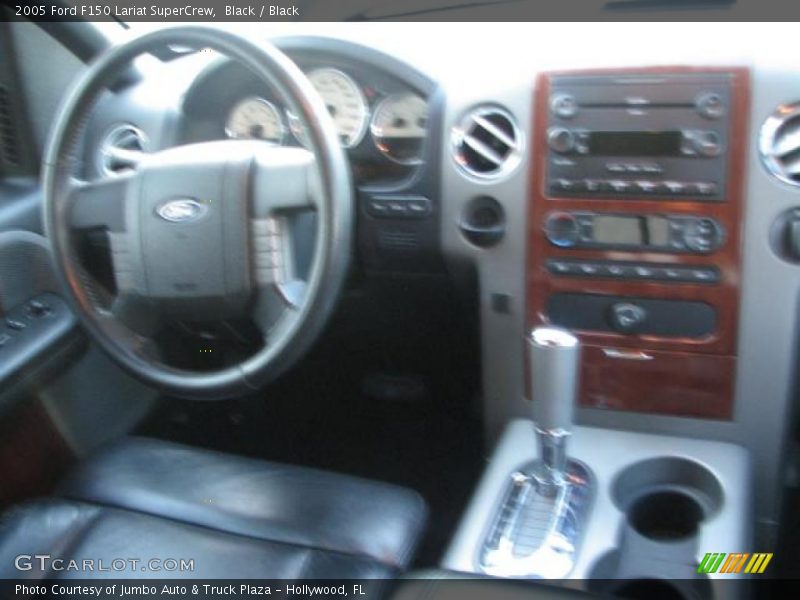 Black / Black 2005 Ford F150 Lariat SuperCrew