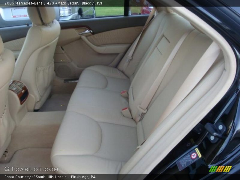 Black / Java 2006 Mercedes-Benz S 430 4Matic Sedan