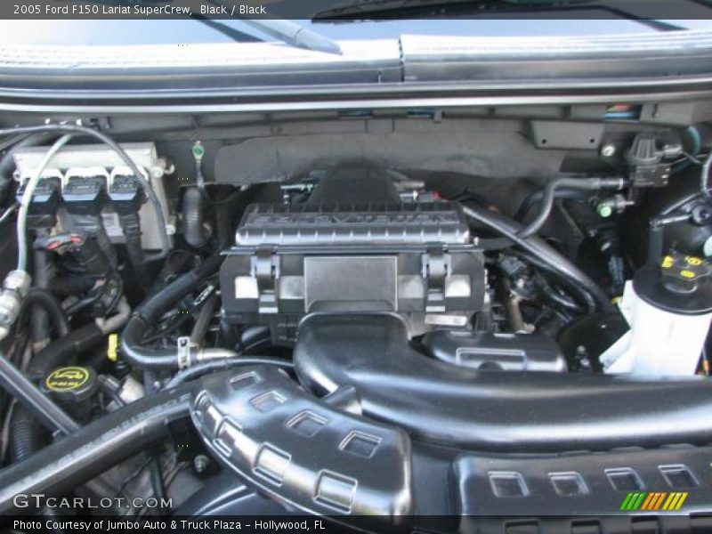 Black / Black 2005 Ford F150 Lariat SuperCrew