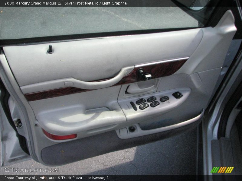 Silver Frost Metallic / Light Graphite 2000 Mercury Grand Marquis LS