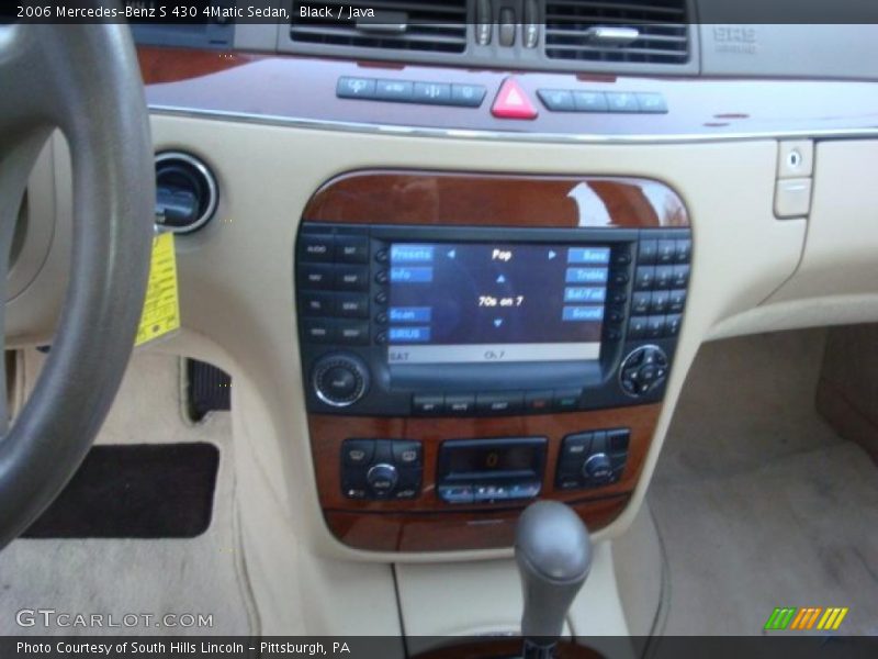 Black / Java 2006 Mercedes-Benz S 430 4Matic Sedan