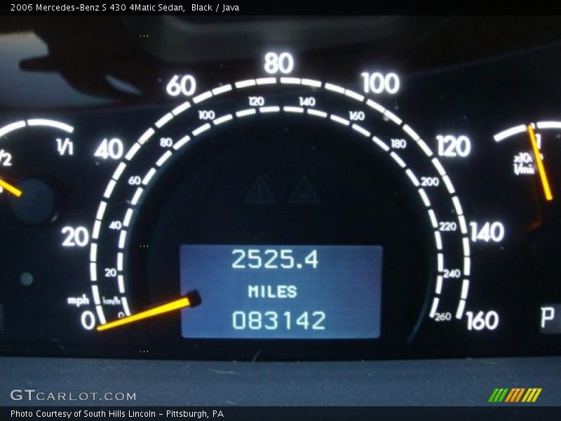 Black / Java 2006 Mercedes-Benz S 430 4Matic Sedan