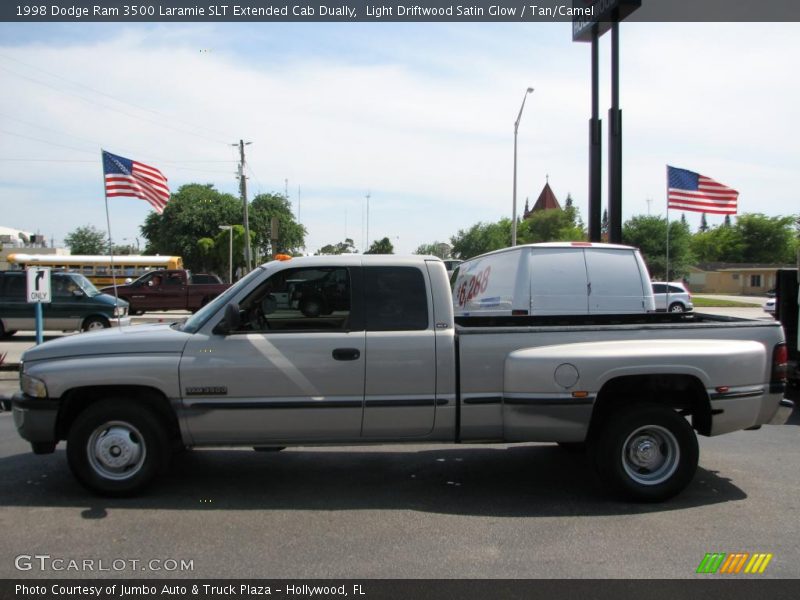 Light Driftwood Satin Glow / Tan/Camel 1998 Dodge Ram 3500 Laramie SLT Extended Cab Dually