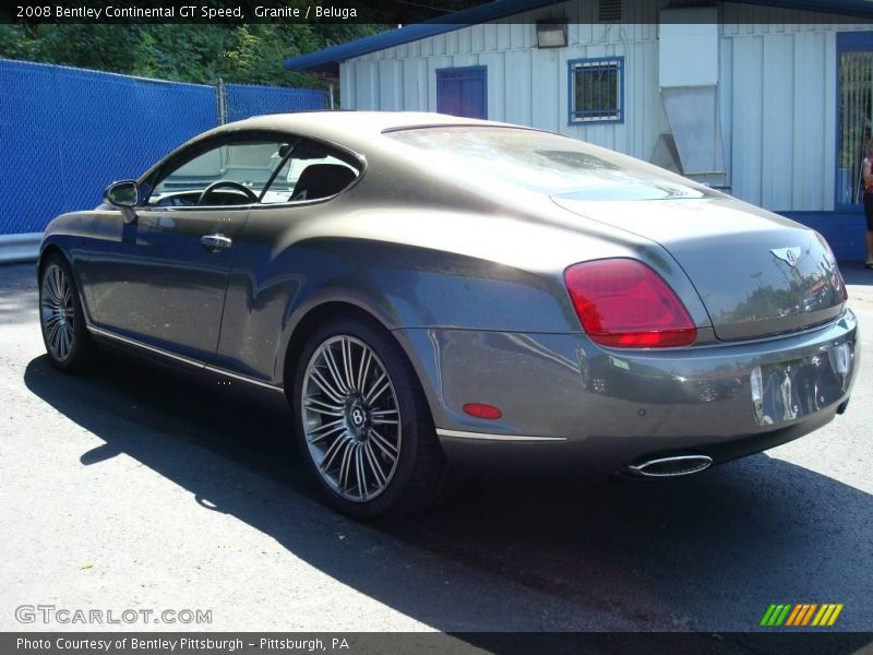 Granite / Beluga 2008 Bentley Continental GT Speed