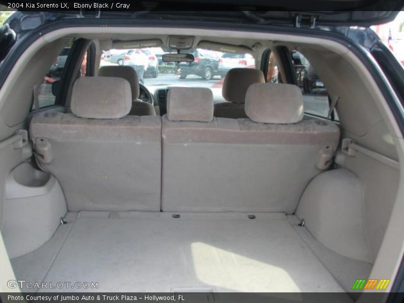 Ebony Black / Gray 2004 Kia Sorento LX