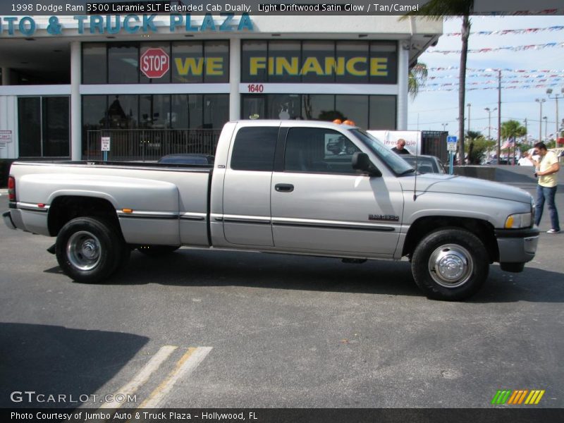 Light Driftwood Satin Glow / Tan/Camel 1998 Dodge Ram 3500 Laramie SLT Extended Cab Dually