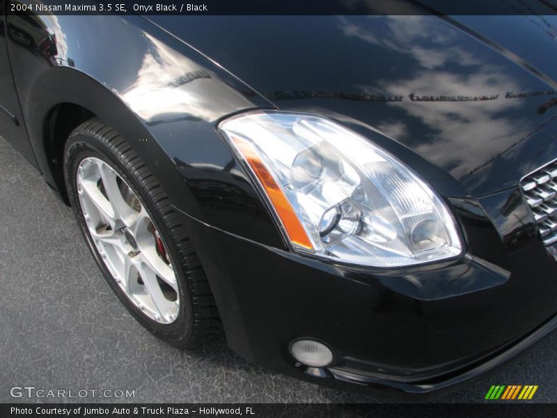 Onyx Black / Black 2004 Nissan Maxima 3.5 SE