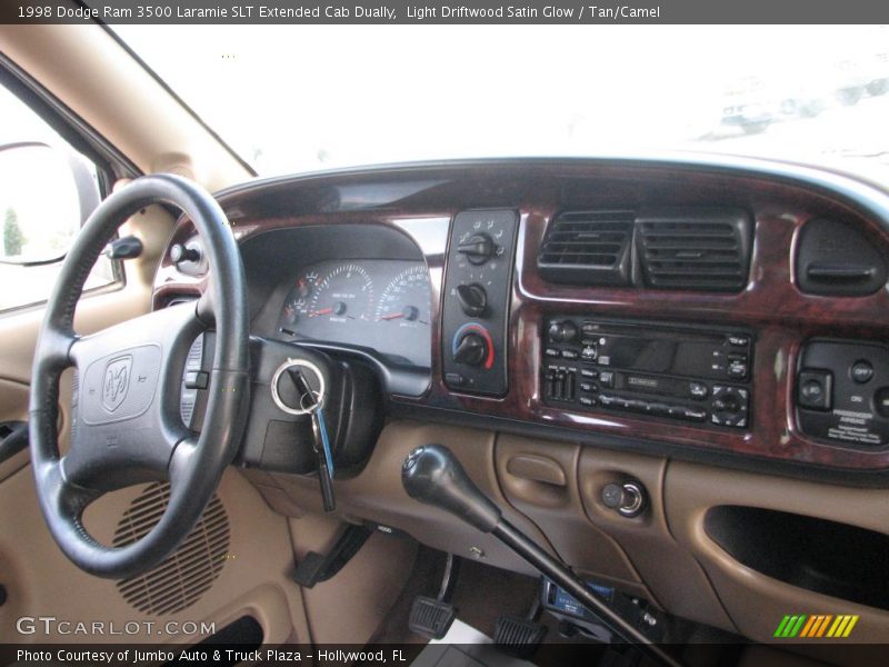Light Driftwood Satin Glow / Tan/Camel 1998 Dodge Ram 3500 Laramie SLT Extended Cab Dually