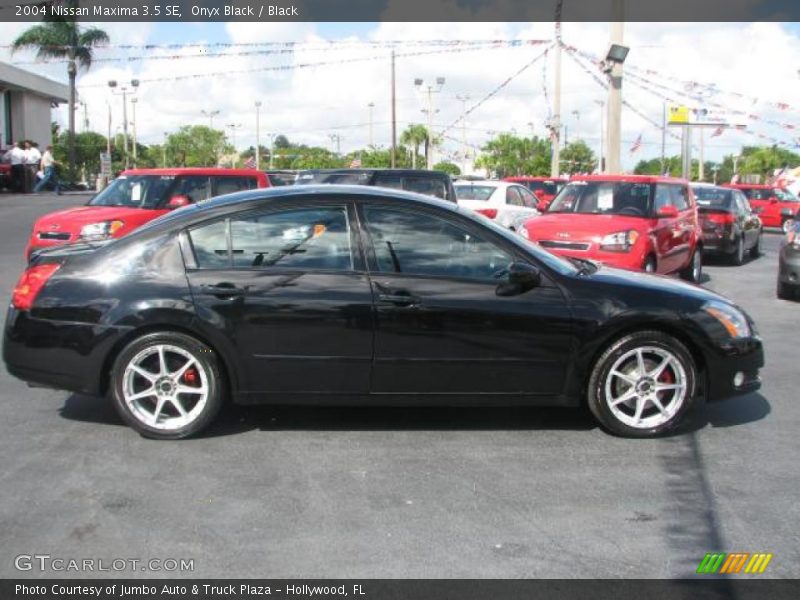 Onyx Black / Black 2004 Nissan Maxima 3.5 SE