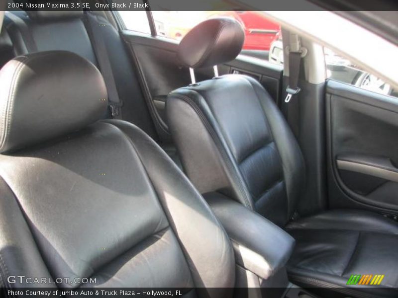Onyx Black / Black 2004 Nissan Maxima 3.5 SE