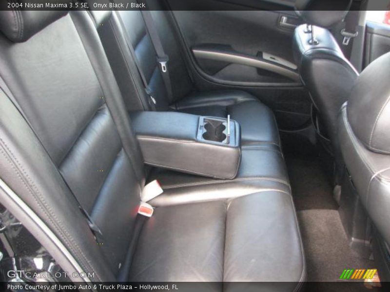 Onyx Black / Black 2004 Nissan Maxima 3.5 SE