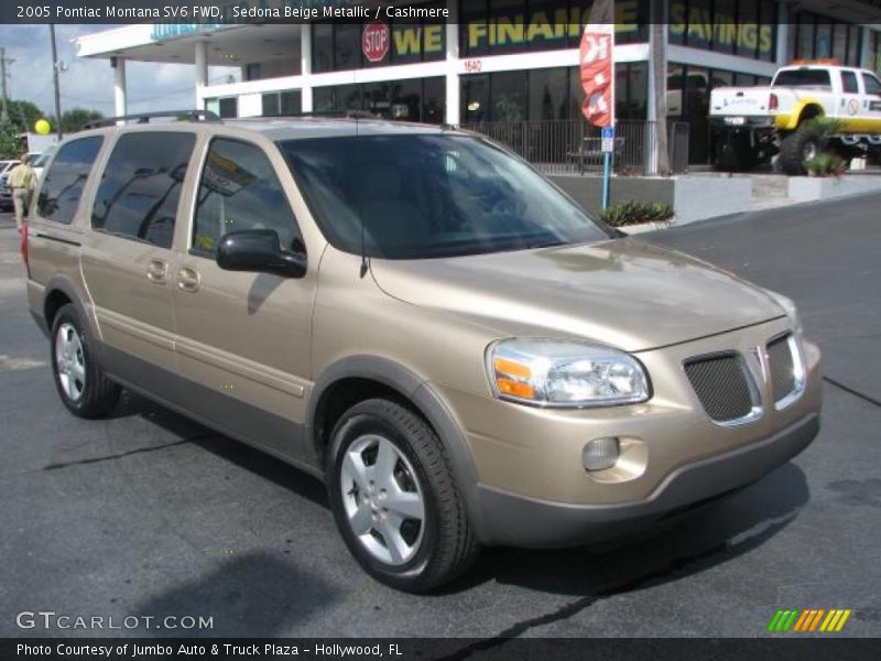 Sedona Beige Metallic / Cashmere 2005 Pontiac Montana SV6 FWD