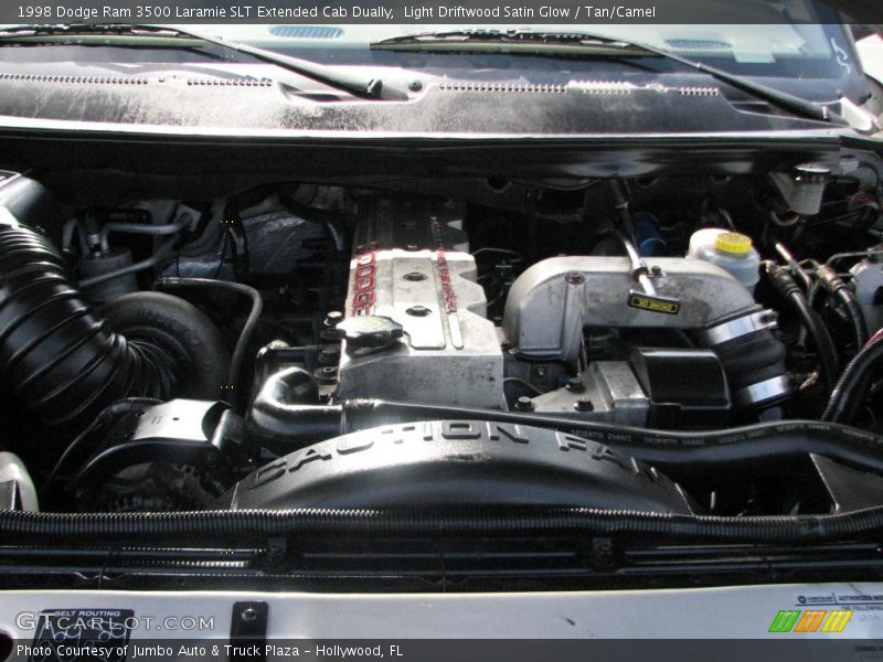  1998 Ram 3500 Laramie SLT Extended Cab Dually Engine - 5.9 Liter OHV 12-Valve Turbo-Diesel Inline 6 Cylinder