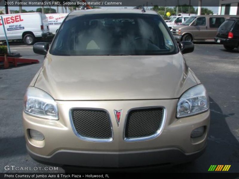 Sedona Beige Metallic / Cashmere 2005 Pontiac Montana SV6 FWD