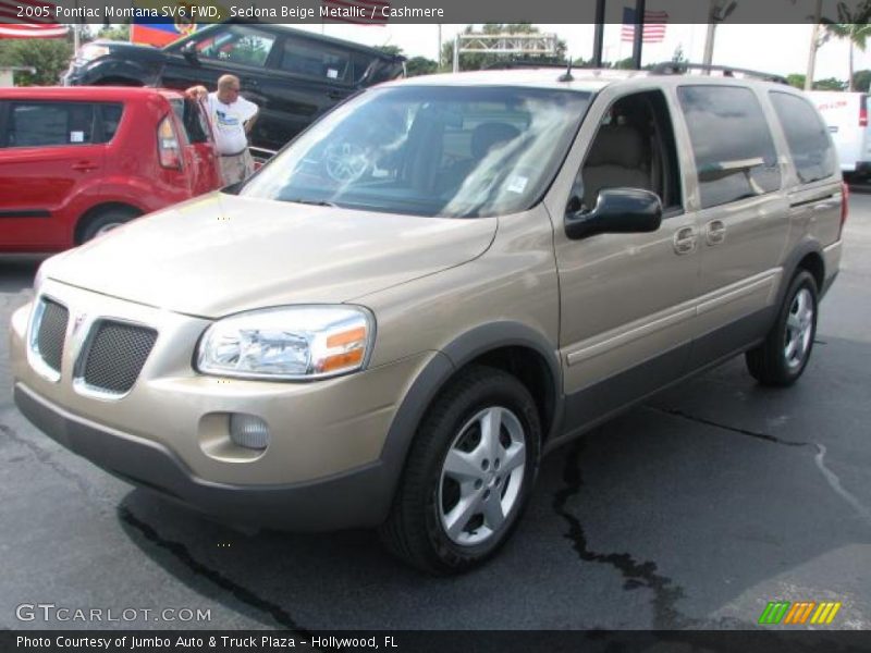 Sedona Beige Metallic / Cashmere 2005 Pontiac Montana SV6 FWD