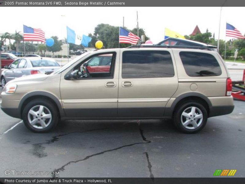 Sedona Beige Metallic / Cashmere 2005 Pontiac Montana SV6 FWD