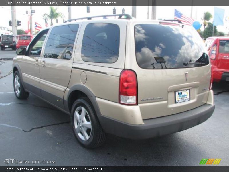 Sedona Beige Metallic / Cashmere 2005 Pontiac Montana SV6 FWD