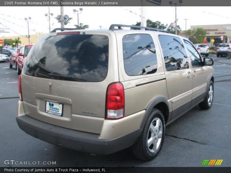 Sedona Beige Metallic / Cashmere 2005 Pontiac Montana SV6 FWD