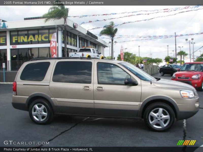 Sedona Beige Metallic / Cashmere 2005 Pontiac Montana SV6 FWD