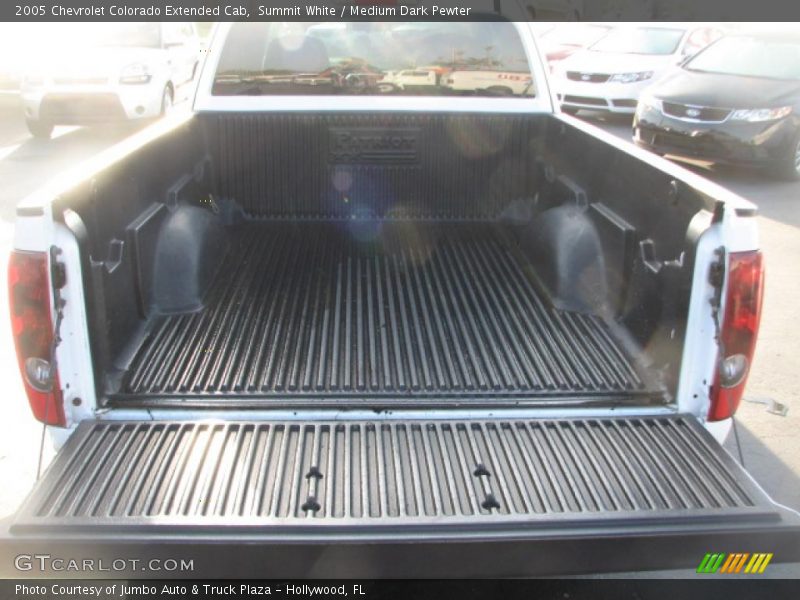 Summit White / Medium Dark Pewter 2005 Chevrolet Colorado Extended Cab