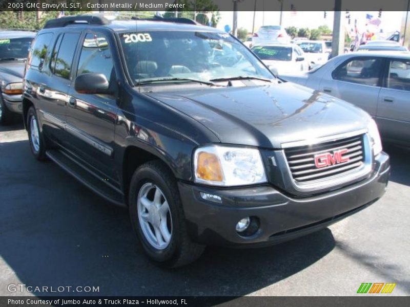 Carbon Metallic / Medium Pewter 2003 GMC Envoy XL SLT