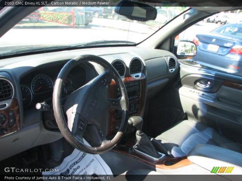 Carbon Metallic / Medium Pewter 2003 GMC Envoy XL SLT