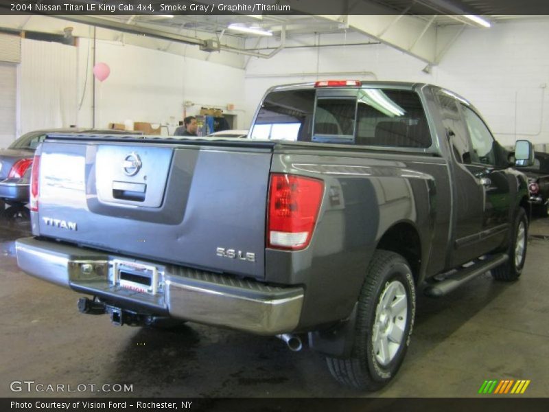 Smoke Gray / Graphite/Titanium 2004 Nissan Titan LE King Cab 4x4